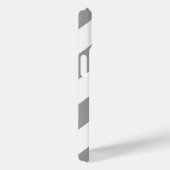 Coques Case-Mate iPhone Grey Bold Chevron (Verso / Droite)