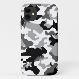 Coque iPhone 11 Grey Camo iPhone 5 Case