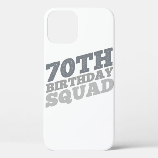 Coques Case-Mate iPhone Grey Distressed 70e anniversaire (Verso)