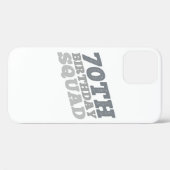 Coques Case-Mate iPhone Grey Distressed 70e anniversaire (Verso (horizontal))