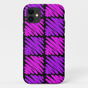 Coques Pour iPhone Gribouillis Rose-n-Pourpres
