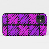 Coques Case-Mate iPhone Gribouillis Rose-n-Pourpres (Dos (Horizontal))