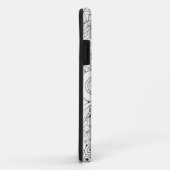 Coques Case-Mate iPhone Griffonnage de café et de thé (Dos/Droite)