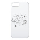 Coques Case-Mate iPhone Griffonnage de l'espace (Dos)
