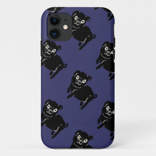 Coque iPhone 11 Griffonnage de Puggy