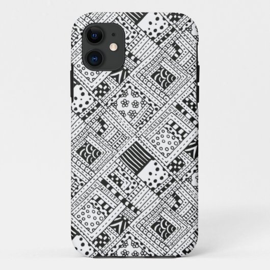 Coques Case-Mate iPhone Griffonnage indien de motif (Dos)