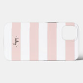 Coques Case-Mate iPhone Grille blanche et blanche personnalisée (Verso (horizontal))