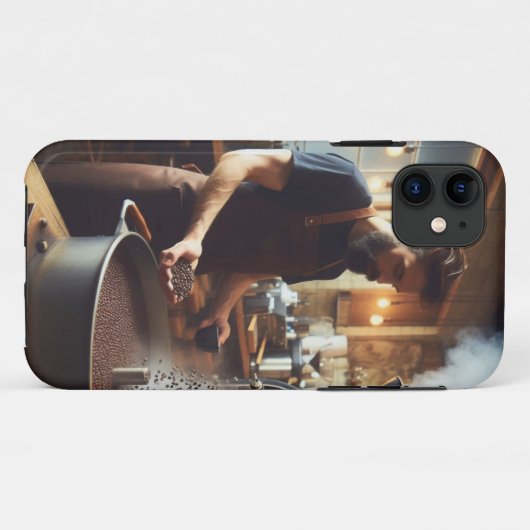 Coques Case-Mate iPhone Grille café (Dos (Horizontal))