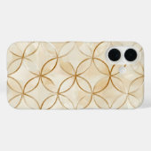 Coques Case-Mate iPhone Grille Cercles d'infini (Verso (horizontal))