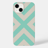 Coques Case-Mate iPhone Grille Chevron moderne (Verso)