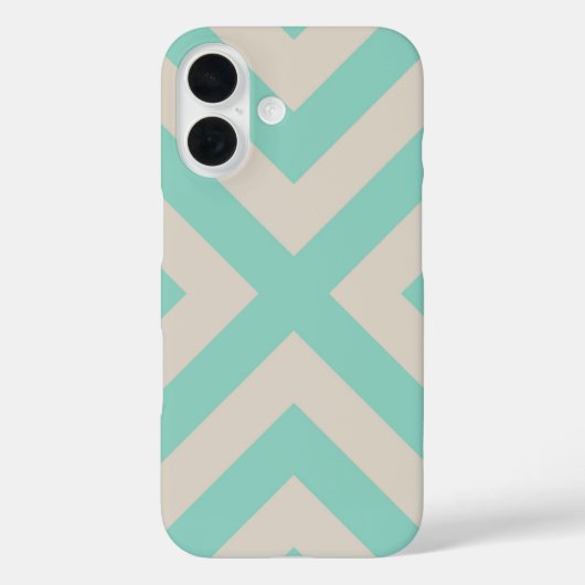 Coques Case-Mate iPhone Grille Chevron moderne (Verso)