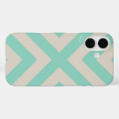 Coques Case-Mate iPhone Grille Chevron moderne (Verso (horizontal))