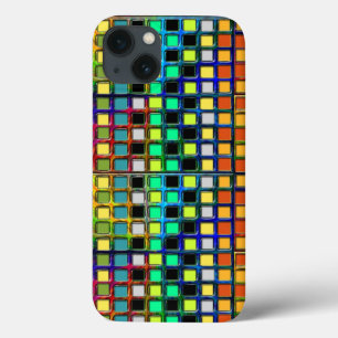 Case-Mate iPhone Case Grille colorée Carrelée par Shirley Taylor