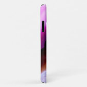 Coques Case-Mate iPhone Grille d'Agate Violet Avec Quartz (Dos/Droite)