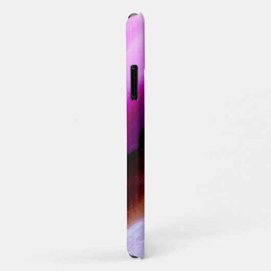Coques Case-Mate iPhone Grille d'Agate Violet Avec Quartz (Dos/Droite)