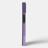Coques Case-Mate iPhone Grille horizontale moderne Pastel violet (Verso / Droite)