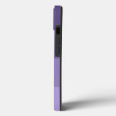 Coques Case-Mate iPhone Grille horizontale moderne Pastel violet (Verso / Gauche)
