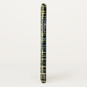 Coques Case-Mate iPhone Grille jaune Lignes Art Motif iPhone (Dos/Droite)