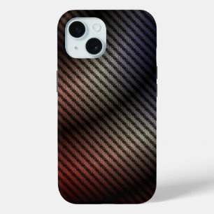 Coque Pour iPhone 15 Grille métallique à dégradé