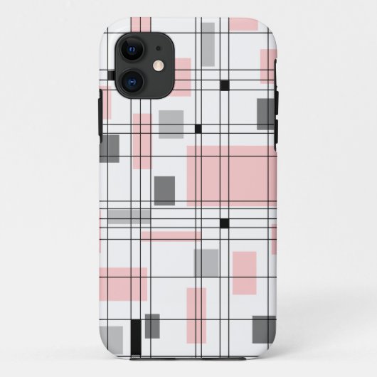 Coques Case-Mate iPhone Grille milieu du siècle (Dos)