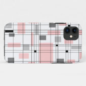 Coques Case-Mate iPhone Grille milieu du siècle (Dos (Horizontal))