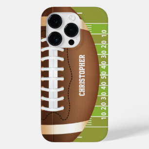 Coques Pour iPhone Grille personnalisée Football sur le terrain