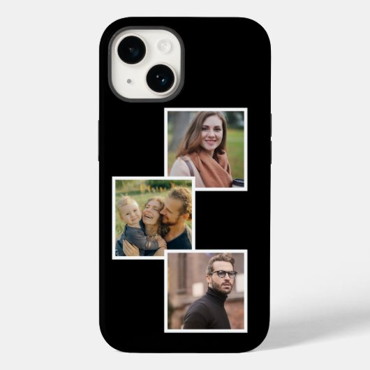 Coques Case-Mate iPhone Grille photo personnalisable Conception simple (Verso)