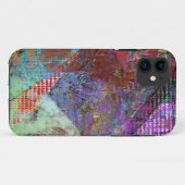 Coques Case-Mate iPhone Grille pourpre (Dos (Horizontal))