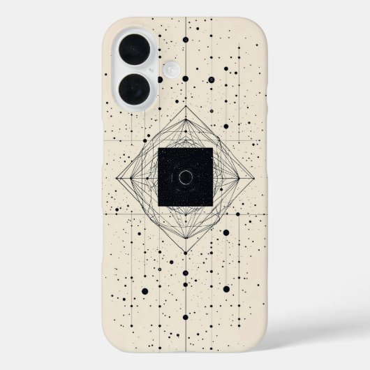 Coques Case-Mate iPhone Grille Quantum Center (Verso)