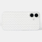 Coques Case-Mate iPhone Grille transparente PNG | Superposition de texture (Verso (horizontal))
