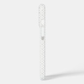 Coques Case-Mate iPhone Grille transparente PNG | Superposition de texture (Verso / Gauche)