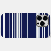 Coques Case-Mate iPhone Grilles complexes - Bleu (Verso (horizontal))