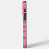 Coques Case-Mate iPhone Grilles complexes en rose (Verso / Gauche)