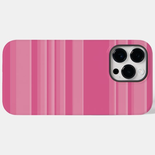 Coques Case-Mate iPhone Grilles complexes en rose (Verso (horizontal))