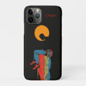 Coques Case-Mate iPhone Grimpeur de Lune Silencieux (Dos)