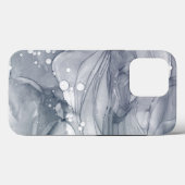 Coques Case-Mate iPhone Gris Abstrait (Verso (horizontal))