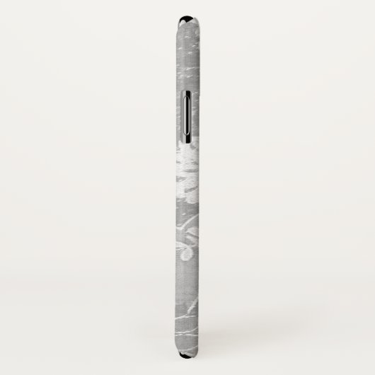 Coques Case-Mate iPhone gris argenté (Dos/Droite)