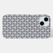 Coques Case-Mate iPhone Gris avec rose (Verso (horizontal))