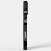 Coques Case-Mate iPhone Gris camouflage noir (Verso / Droite)