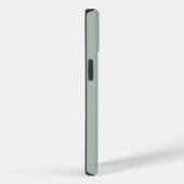 Coques Case-Mate iPhone gris cendré (couleur unie) (Verso / Droite)