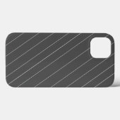 Coques Case-Mate iPhone Gris Charbon (Verso (horizontal))