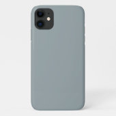 Coques Case-Mate iPhone gris cool (couleur solide) (Dos)