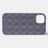 Coques Case-Mate iPhone Gris, cool, tendance, simple, moderne zig zag moti (Verso (horizontal))