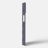 Coques Case-Mate iPhone Gris, cool, tendance, simple, moderne zig zag moti (Verso / Droite)