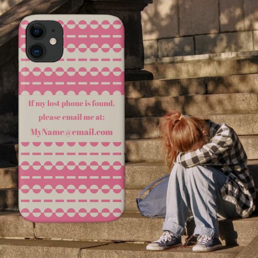 Coques Case-Mate iPhone Gris en Crème profonde et rose Saumon