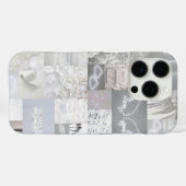Coques Case-Mate iPhone Gris esthétiques (Verso (horizontal))
