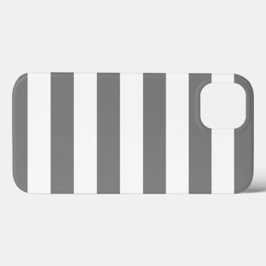 Coques Case-Mate iPhone Gris et blanc (Verso (horizontal))