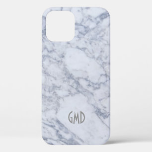 Case-Mate iPhone Case Gris et pierre de Marbre blanc Imprimer