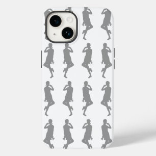 Coque Pour iPhone 14 Gris Gras Mod GoGo Girls
