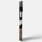 Coques Case-Mate iPhone Gris Gris Grue Crowned Crane Bird (Verso / Droite)